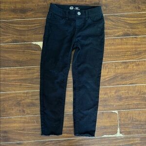 Girls Stretchy Black Denim Jeans